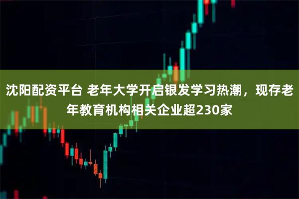 沈阳配资平台 老年大学开启银发学习热潮，现存老年教育机构相关企业超230家